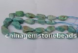 CNG1728 15.5 inches 15*20mm - 20*30mm nuggets amazonite beads