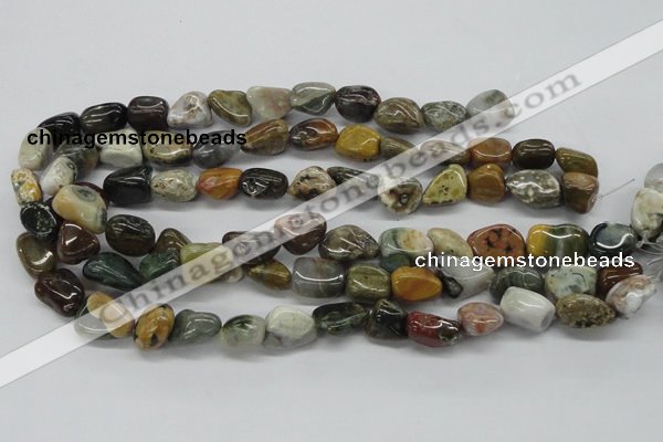 CNG210 15.5 inches 12*16mm nuggets ocean stone beads