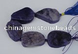 CNG2136 7.5 inches 25*30mm - 30*35mm freeform agate beads