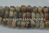 CNG214 15.5 inches 6*8mm nuggets moonstone gemstone beads