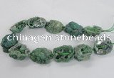 CNG2162 15.5 inches 25*35mm - 35*40mm nuggets druzy agate beads