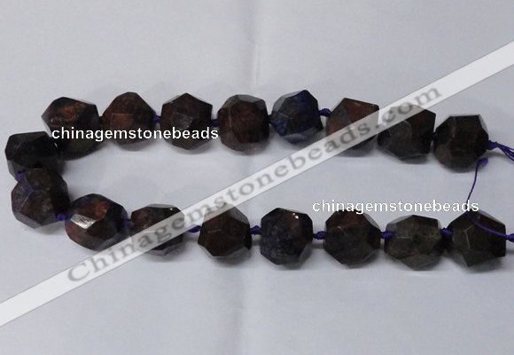 CNG2186 15.5 inches 13*18mm - 15*20mm faceted nuggets agate beads