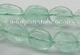 CNG227 15.5 inches 12-20mm*16-25mm nuggets green fluorite beads