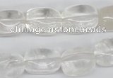 CNG23 15.5 inches 12*17mm nuggets white crystal gemstone beads