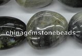 CNG231 15.5 inches 22*30mm nuggets labradorite gemstone beads