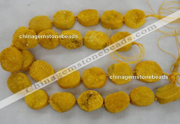 CNG2411 15.5 inches 22*28mm - 28*35mm freeform agate beads