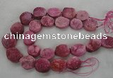 CNG2413 15.5 inches 22*28mm - 28*35mm freeform agate beads