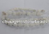 CNG2434 15.5 inches 12*14mm - 15*18mm tube druzy quartz beads
