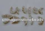 CNG2442 15.5 inches 10*20mm - 25*55mm freeform druzy agate beads