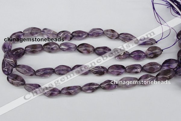 CNG25 15.5 inches 13*20mm nuggets amethyst gemstone beads