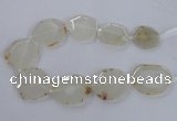 CNG2534 15.5 inches 35*40mm - 40*45mm freeform druzy agate beads