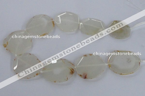 CNG2534 15.5 inches 35*40mm - 40*45mm freeform druzy agate beads