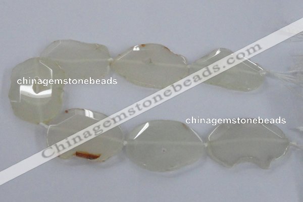 CNG2535 15.5 inches 40*45mm - 45*55mm freeform druzy agate beads