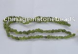 CNG2537 4*6mm – 6*10mm nuggets peridot beads wholesale