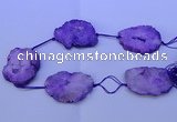 CNG2571 15.5 inches 45*50mm - 55*65mm freeform druzy agate beads