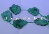 CNG2574 15.5 inches 45*50mm - 55*65mm freeform druzy agate beads