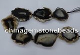 CNG2615 15.5 inches 45*50mm - 50*60mm freeform druzy agate beads