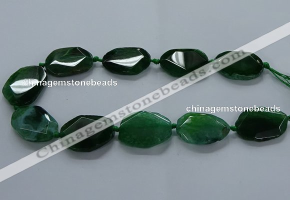 CNG2640 15.5 inches 22*30mm - 25*35mm freeform agate beads