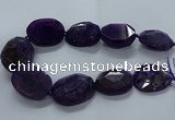 CNG2648 15.5 inches 30*38mm - 40*50mm freeform agate beads
