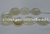 CNG2661 15.5 inches 30*40mm - 40*55mm freeform agate beads