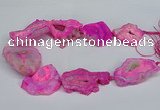 CNG2674 15.5 inches 30*40mm - 40*50mm freeform druzy agate beads