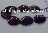 CNG2690 15.5 inches 40*50mm - 45*55mm freeform agate gemstone beads