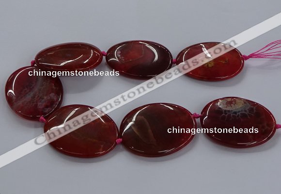 CNG2691 15.5 inches 40*50mm - 45*55mm freeform agate gemstone beads