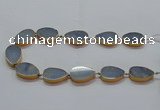 CNG2720 15.5 inches 18*28mm - 20*30mm freeform blue aventurine beads