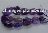 CNG2732 15.5 inches 15*30mm - 20*40mm nuggets agate beads