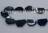 CNG2743 15.5 inches 28*40mm - 30*45mm freeform agate beads