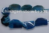 CNG2749 15.5 inches 30*45mm - 35*50mm freeform agate beads