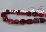 CNG2770 15.5 inches 20*22mm - 22*26mm freeform agate beads