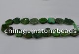 CNG2772 15.5 inches 20*22mm - 22*26mm freeform agate beads
