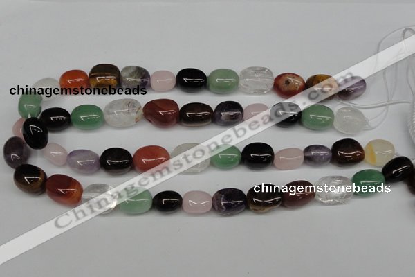 CNG28 15.5 inches 12*17mm nuggets mixed gemstone beads