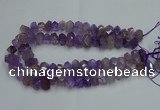 CNG2821 10*14mm - 13*18mm faceted nuggets ametrine beads