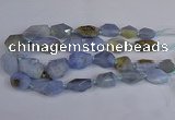 CNG2835 15.5 inches 12*16mm - 22*35mm nuggets blue lace agate beads