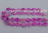 CNG2847 15.5 inches 15*20mm - 25*30mm freeform druzy agate beads