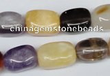 CNG29 15.5 inches 12*17mm nuggets mixed gemstone beads