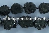 CNG2973 15.5 inches 8*10mm - 15*18mm freeform druzy agate beads