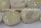 CNG2975 15.5 inches 13*18mm - 20*25mm freeform druzy agate beads