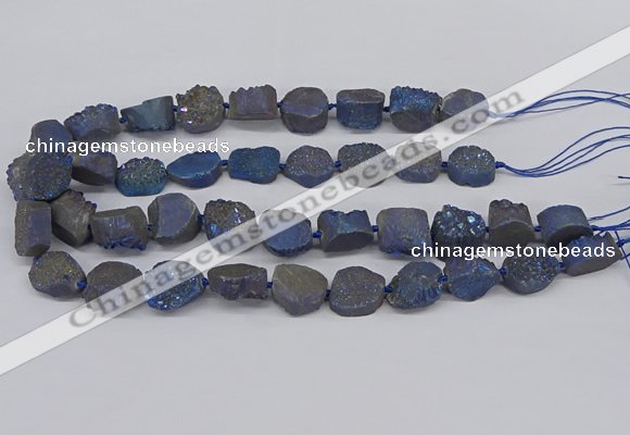 CNG2980 15.5 inches 12*16mm - 20*25mm freeform druzy agate beads