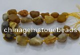 CNG3000 15.5 inches 15*20mm - 22*30mm nuggets agate beads