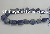 CNG3009 15.5 inches 15*20mm - 22*30mm nuggets lapis lazuli beads