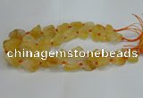 CNG3017 15.5 inches 15*20mm - 22*30mm nuggets citrine beads