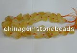 CNG3017 15.5 inches 15*20mm - 22*30mm nuggets citrine beads