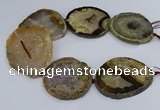 CNG3031 15.5 inches 50*55mm - 60*70mm freeform druzy agate beads