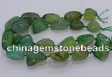 CNG3051 25*30mm - 30*40mm nuggets agate gemstone beads