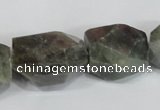 CNG306 15.5 inches 18*25mm faceted nuggets labradorite gemstone beads