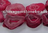 CNG3064 15.5 inches 13*18mm - 18*25mm freeform druzy agate beads