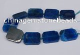 CNG3083 15.5 inches 30*40mm - 35*45mm freeform agate beads